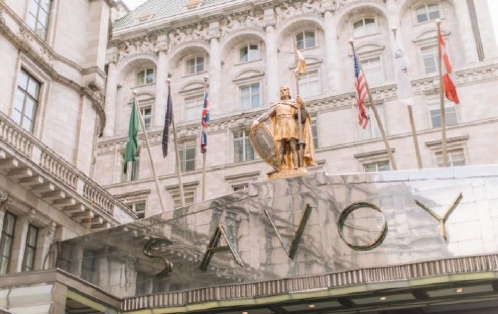 The landmark Savoy Hotel in London audited by EEG